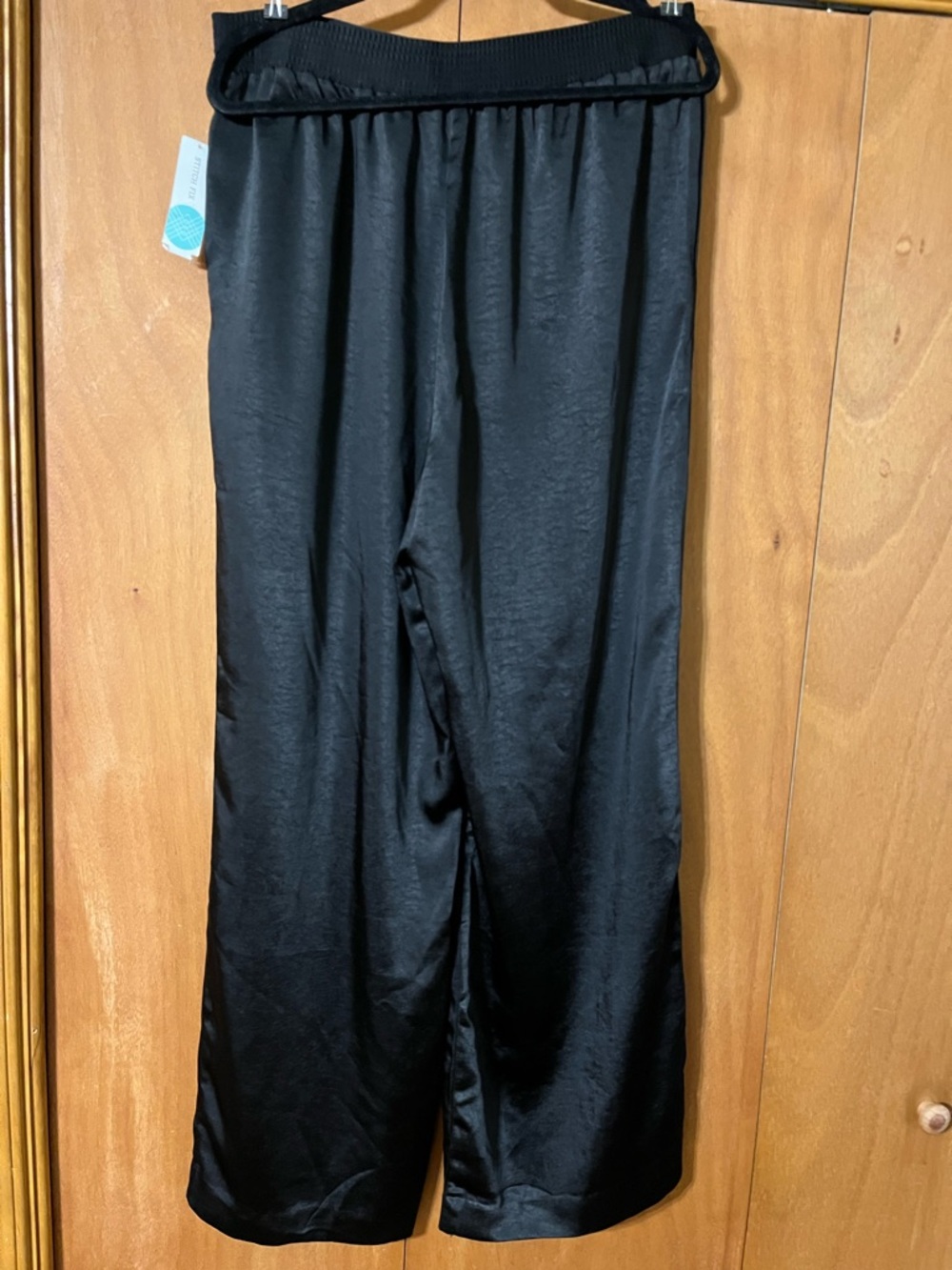 NWT Sanctuary Back Satin Wide-Leg Pants XL - Picture 2 of 3